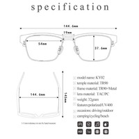 M juniu Ky inteligentne okulary bezprzewodowe połączenie Bluetooth Audio okulary głośnomówiące dzwonienie muzyka Audio okulary sportowe słuchawki bezprzewodowe 6